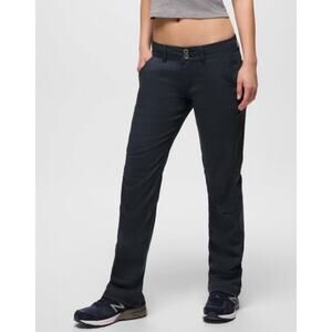 Prana Halle Pant Women's 12 Regular Stormy Night Low Rise Standard Fit Boot Cut